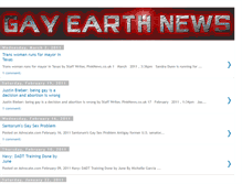 Tablet Screenshot of gayearthnews.blogspot.com