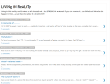 Tablet Screenshot of living-in-reality.blogspot.com