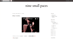 Desktop Screenshot of ninesmallpaces.blogspot.com