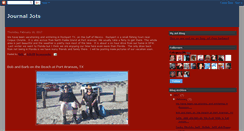 Desktop Screenshot of journaljotting.blogspot.com