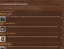 Tablet Screenshot of elcancionero-delextranjero.blogspot.com