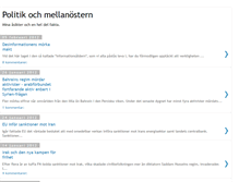 Tablet Screenshot of politikochmellanostern.blogspot.com