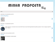 Tablet Screenshot of minhaproposta.blogspot.com