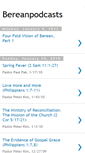 Mobile Screenshot of bereanpodcasts.blogspot.com