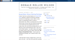 Desktop Screenshot of donaldrollerwilson.blogspot.com