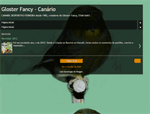 Tablet Screenshot of glosterfancy-canario.blogspot.com