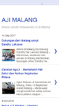 Mobile Screenshot of ajimalang.blogspot.com