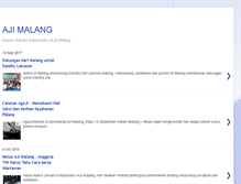 Tablet Screenshot of ajimalang.blogspot.com