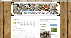Desktop Screenshot of cosasdeserdio.blogspot.com