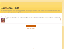 Tablet Screenshot of lightkeeperpro.blogspot.com