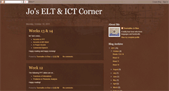 Desktop Screenshot of ict-n-elt.blogspot.com