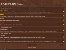 Tablet Screenshot of ict-n-elt.blogspot.com