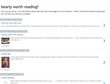 Tablet Screenshot of bearlyworthreading.blogspot.com