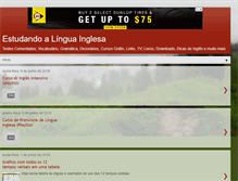 Tablet Screenshot of estudandolinguainglesa.blogspot.com