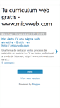 Mobile Screenshot of micvweb.blogspot.com