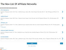 Tablet Screenshot of affiliatearena.blogspot.com
