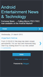 Mobile Screenshot of androidentertainmentnews.blogspot.com