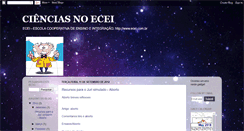 Desktop Screenshot of cienciasecei.blogspot.com