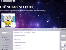 Tablet Screenshot of cienciasecei.blogspot.com