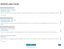 Tablet Screenshot of mothersday-cards.blogspot.com