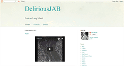 Desktop Screenshot of deliriousjab.blogspot.com