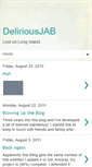 Mobile Screenshot of deliriousjab.blogspot.com