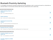 Tablet Screenshot of bluetoothproxproject.blogspot.com