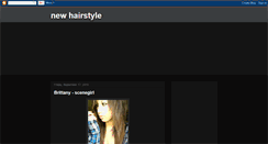 Desktop Screenshot of hairstyle-now.blogspot.com