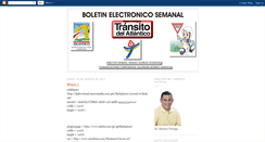 Desktop Screenshot of boletin-transitoatlantico.blogspot.com