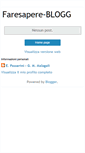 Mobile Screenshot of faresapere.blogspot.com