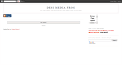 Desktop Screenshot of desimediafrog.blogspot.com