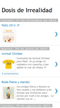 Mobile Screenshot of dosisdeirrealidad.blogspot.com
