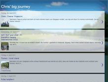Tablet Screenshot of chrisbigjourney.blogspot.com