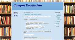 Desktop Screenshot of campusformaciongranada.blogspot.com