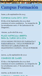 Mobile Screenshot of campusformaciongranada.blogspot.com