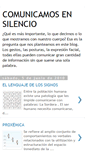 Mobile Screenshot of comunicamosensilencio.blogspot.com