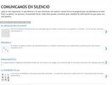 Tablet Screenshot of comunicamosensilencio.blogspot.com