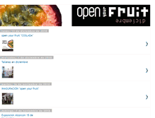 Tablet Screenshot of openyourfruit.blogspot.com