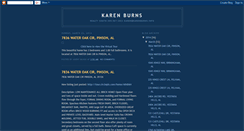 Desktop Screenshot of karenburnssells.blogspot.com