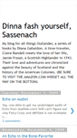Mobile Screenshot of dinnafashyourselfsassenach.blogspot.com