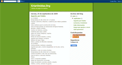 Desktop Screenshot of criarunidas.blogspot.com