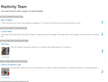 Tablet Screenshot of positivityteam.blogspot.com