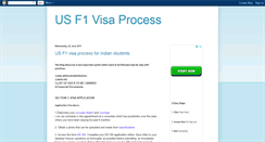Desktop Screenshot of f1visaprocess.blogspot.com