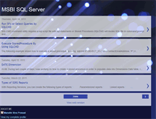 Tablet Screenshot of msbisqlserver.blogspot.com