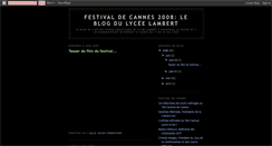 Desktop Screenshot of cannes-2008.blogspot.com