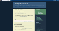 Desktop Screenshot of intelligent-sequences.blogspot.com