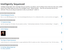 Tablet Screenshot of intelligent-sequences.blogspot.com