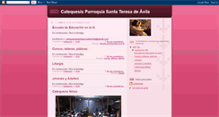 Desktop Screenshot of catequesissantateresadeavila.blogspot.com