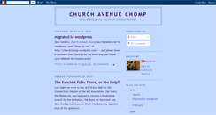 Desktop Screenshot of churchchomp.blogspot.com