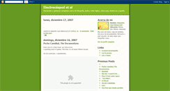 Desktop Screenshot of electrocesped.blogspot.com